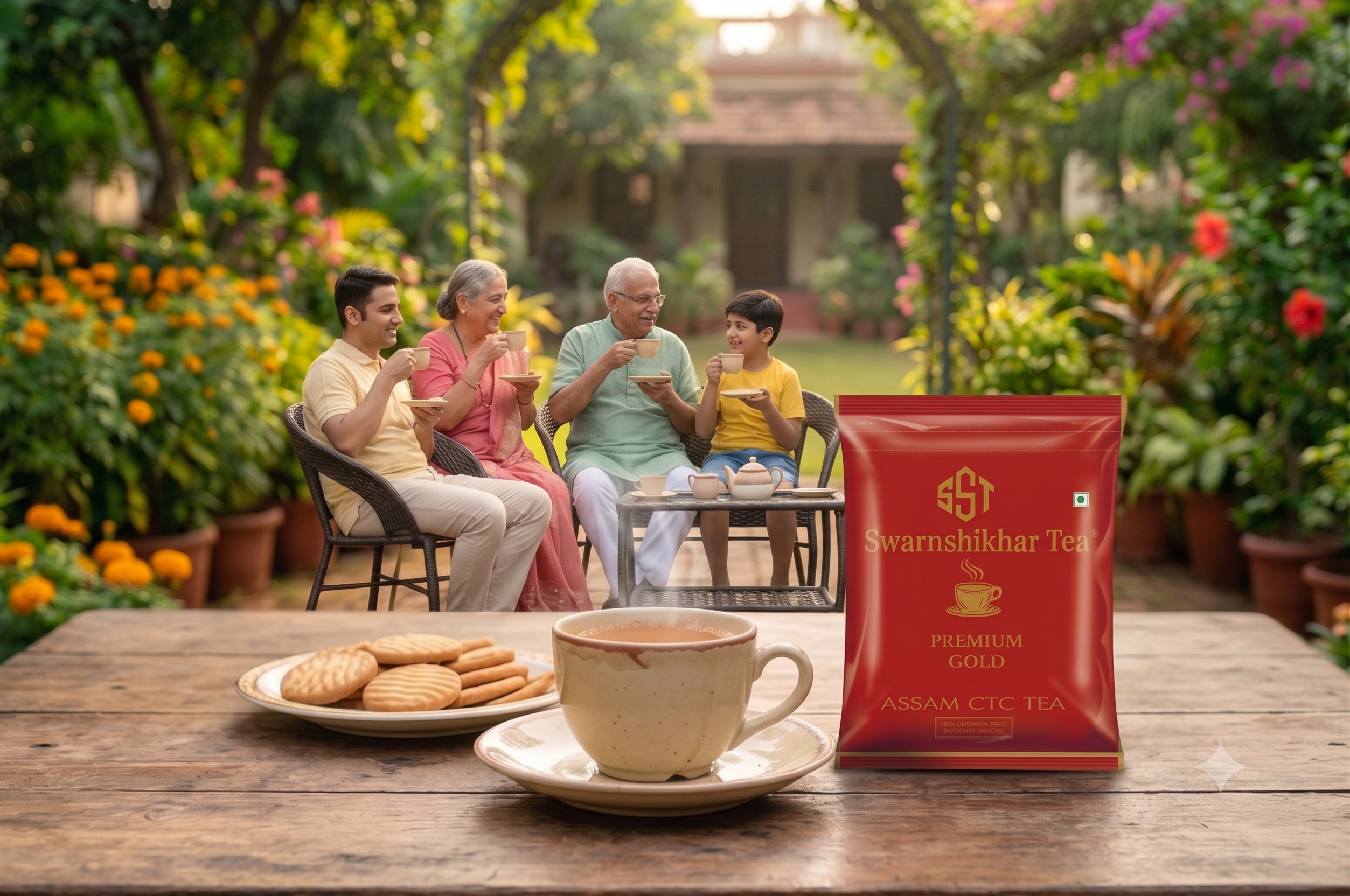 Swarnshikhar Tea Heartwarming Family Connection